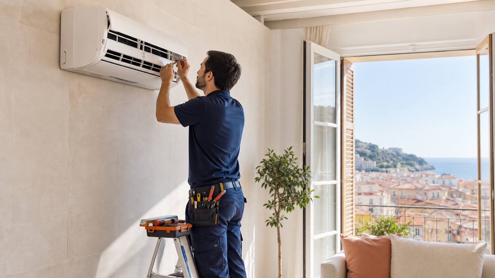 installation climatisation nice à Nice avec ClimaNova Énergie