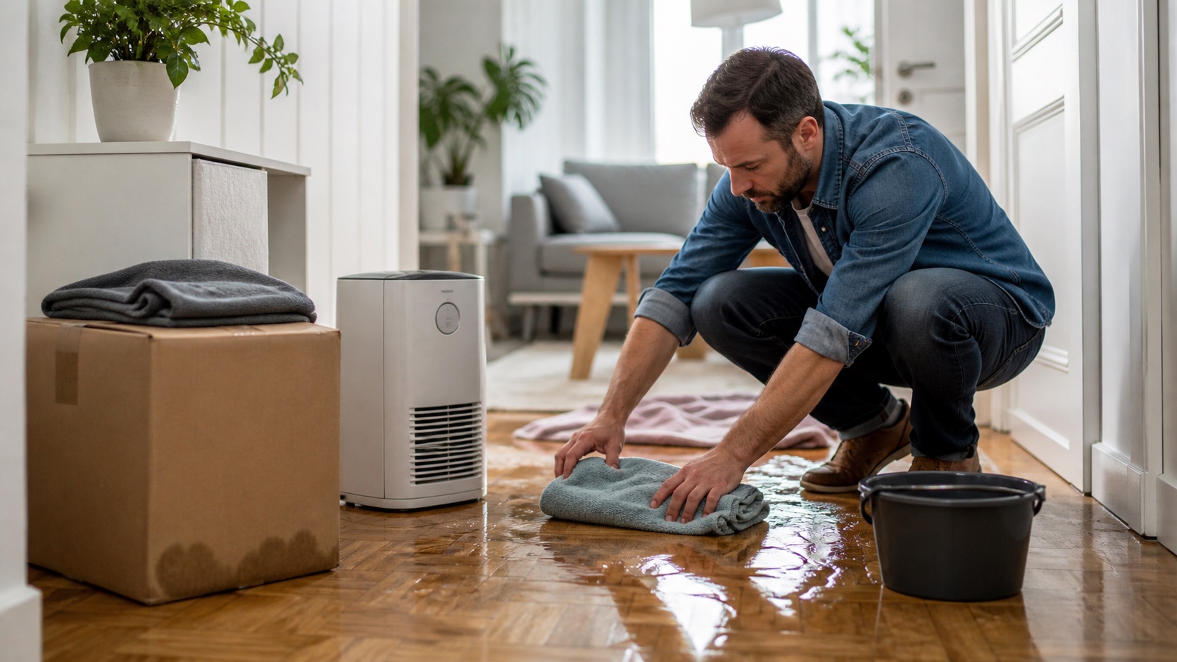 Limiter les dégâts des eaux après une fuite d'eau urgence dans un logement