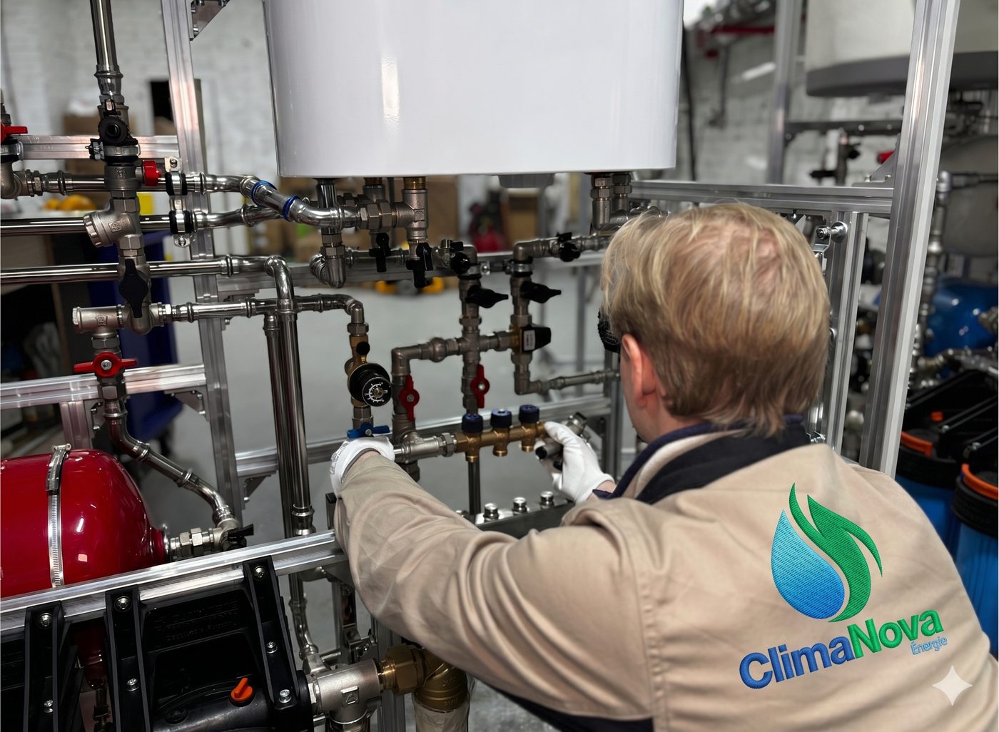 Technicien ClimaNova Energie - plomberie industrielle